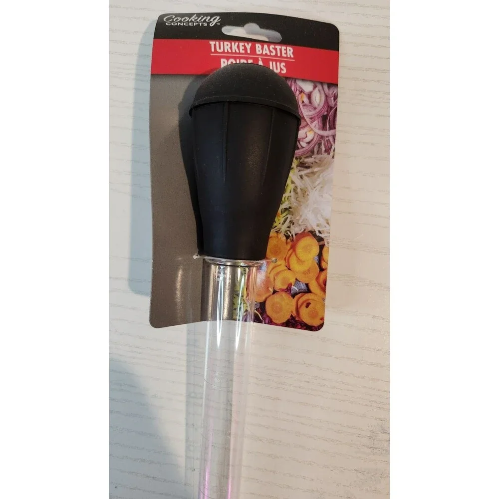 Cooking Concepts turkey Baster SIze 11'' long with meassure clear.